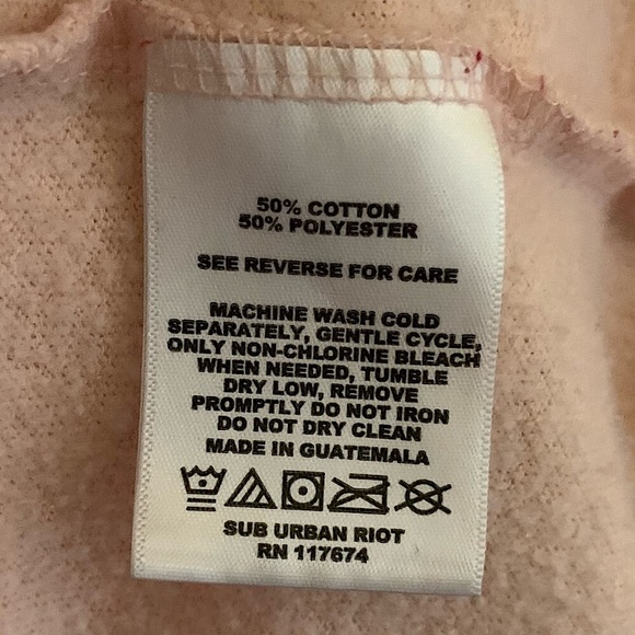 NWOT Sub_Urban Riot Tie-Dye Crew Neck Sweatshirt - Size XL - Picture 7 of 7